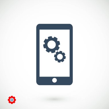 Telefon Düz Simgesi