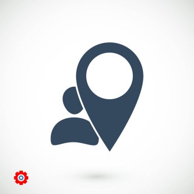 İşaretçi işareti simgesi