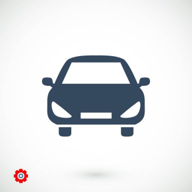 Araba vektör simgesi