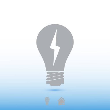 ampul vektör simgesi