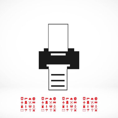 Yazıcı işareti simgesi