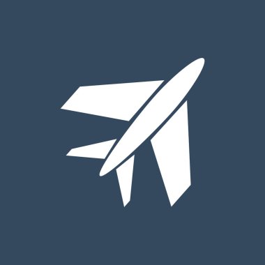 uçak işareti simgesi