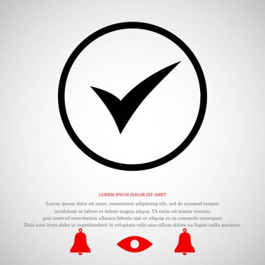 işareti simgesi onaylamak