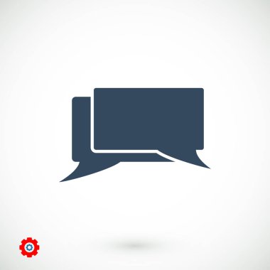  ileti işareti simgesi 