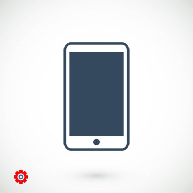 Telefon Düz Simgesi