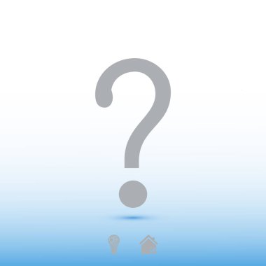 Soru işareti simgesi simgesi