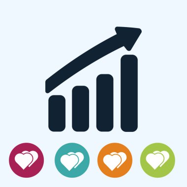 grafik işareti simgesi