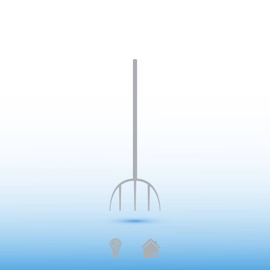 Bahçe çatal simgesi