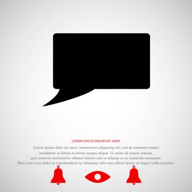 konuşma balonu simgesi