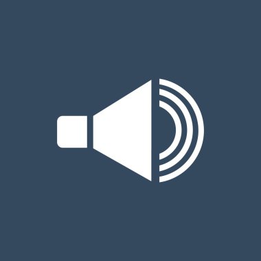 hoparlör işareti simgesi