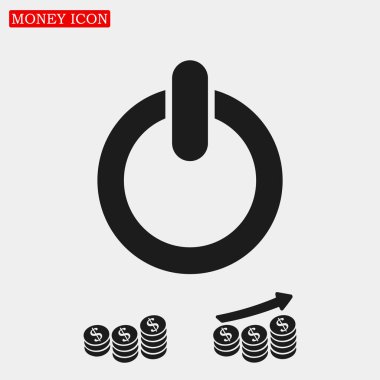 güç işareti simgesi 