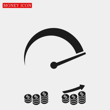 hız göstergesi düz simgesi