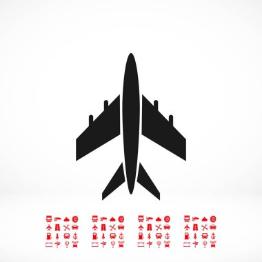 uçak işareti simgesi
