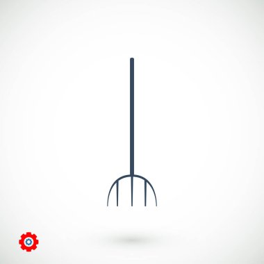 Bahçe çatal simgesi