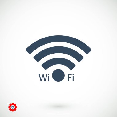 Wi-fi işareti simgesi