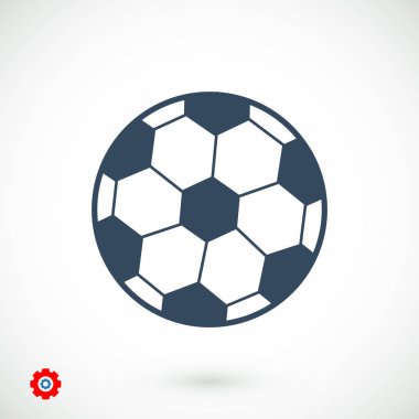 Klasik futbol topu simgesini