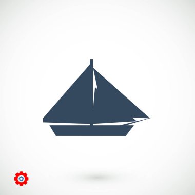 Yelken tekne simgesi
