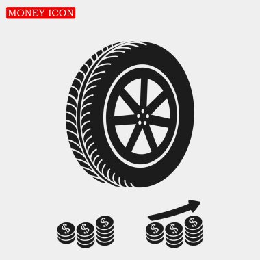 tekerlek işareti simgesi