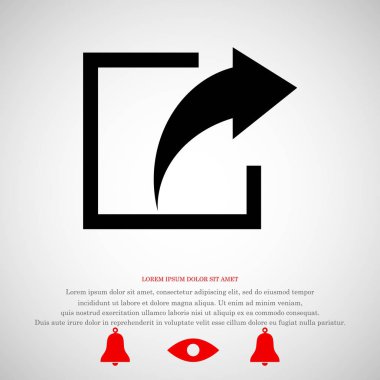 Paylaşım işareti simgesi