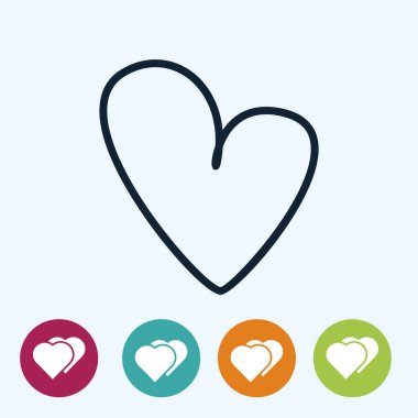 kalp işareti simgesi