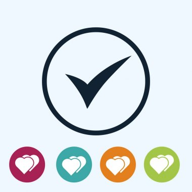 işareti simgesi onaylamak