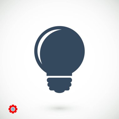 ampul vektör simgesi