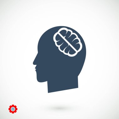 Beyin simgesi simgesi