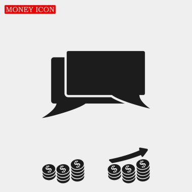  ileti işareti simgesi 