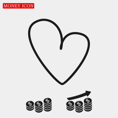 kalp işareti simgesi