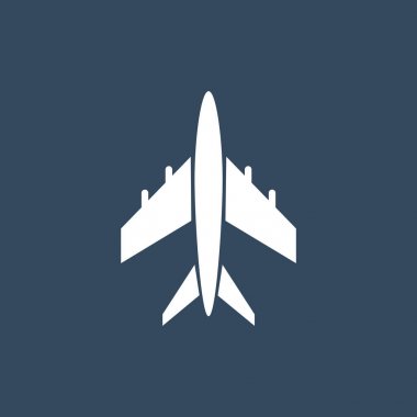 uçak işareti simgesi
