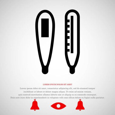 termometre işareti simgesi