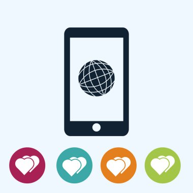 Telefon Düz Simgesi