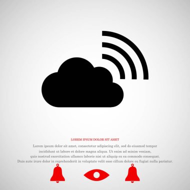 Bulut işareti simgesi