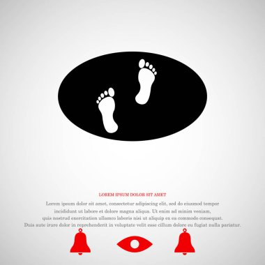 Ayak işareti simgesi