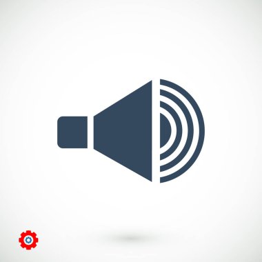 hoparlör işareti simgesi