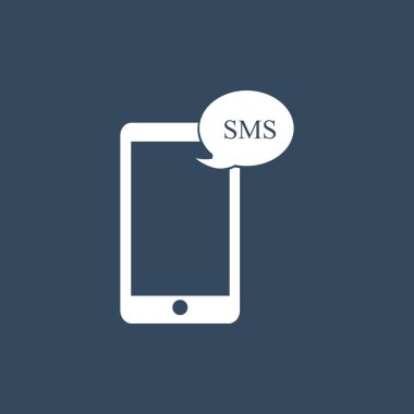 Telefon Düz Simgesi