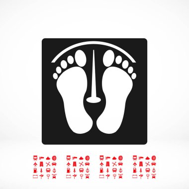 Ayak işareti simgesi