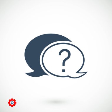 sohbet balonu simgesinin