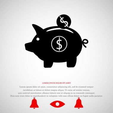 Domuz kumbarası simgesi