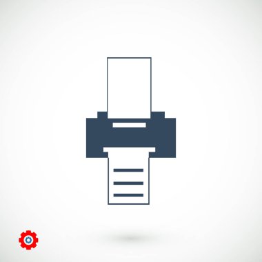 Yazıcı işareti simgesi