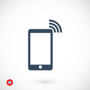 Telefon Düz Simgesi