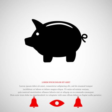 Domuz kumbarası simgesi