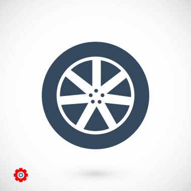 tekerlek işareti simgesi