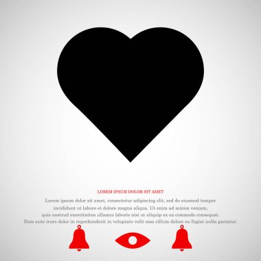 kalp işareti simgesi