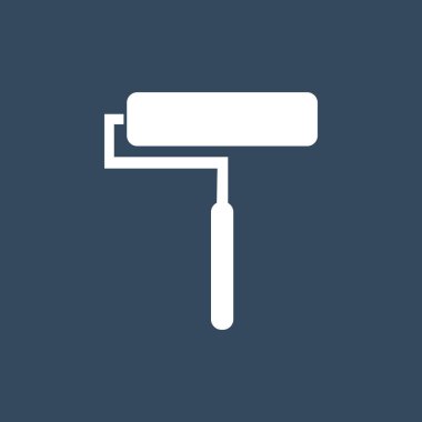 Düz fırça simgesini