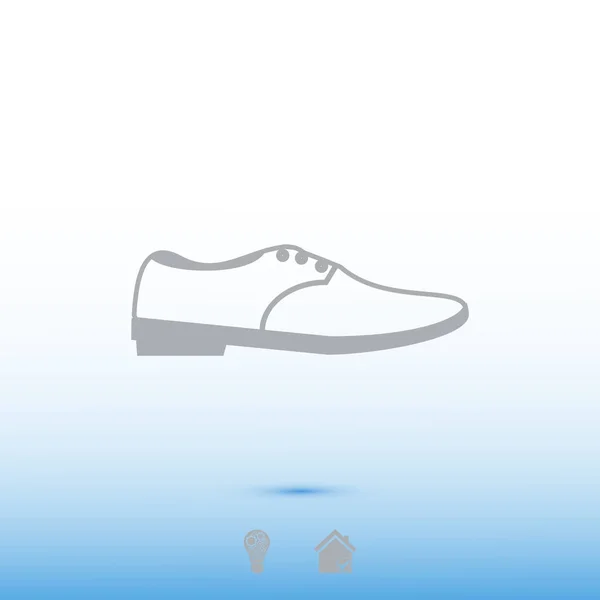 Shoe flat icon — Stock Vector
