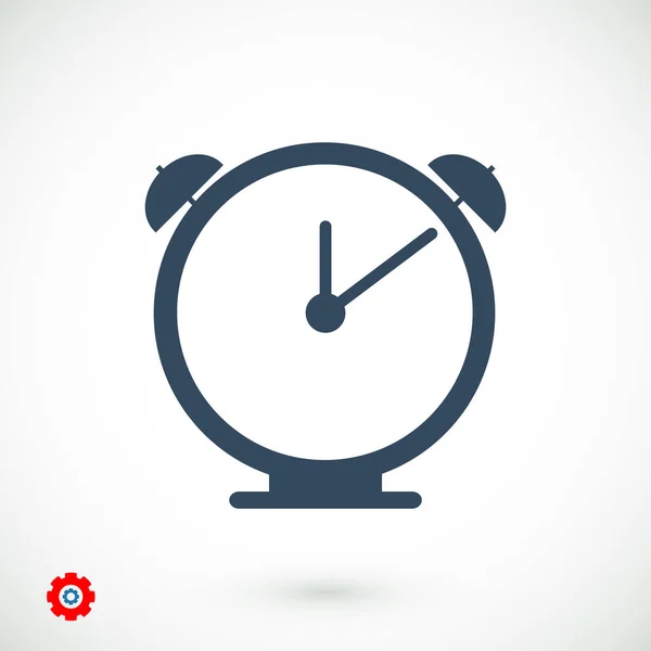 Reloj signo icono — Vector de stock