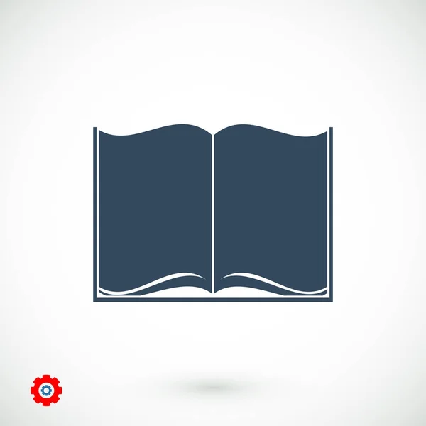 Signo del libro icono — Archivo Imágenes Vectoriales