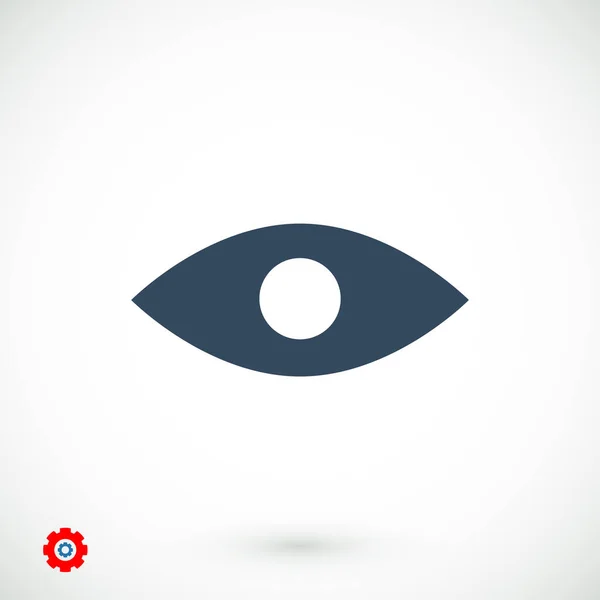 Icono de signo ocular — Vector de stock