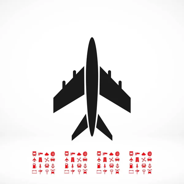 Знак знака самолета — стоковый вектор